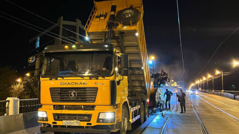 Ремонт проезжей части трёх мостов завершился в Иркутске